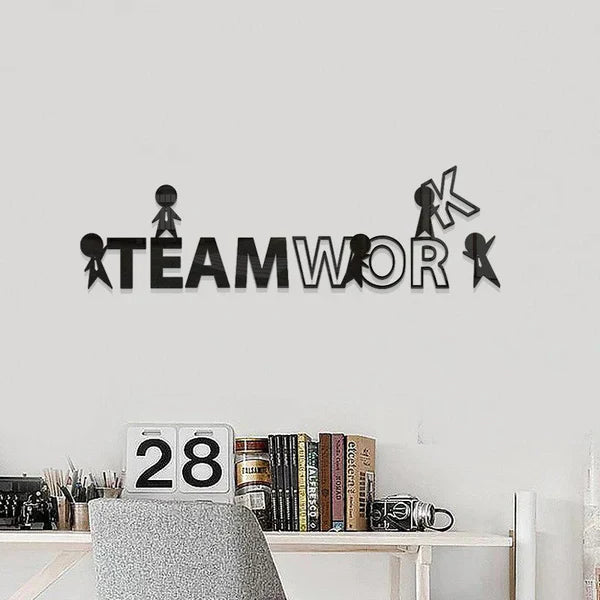 Arcdew Teamwork Wall Art | Office Motivational 3D Acrylic Wall Décor in UAE