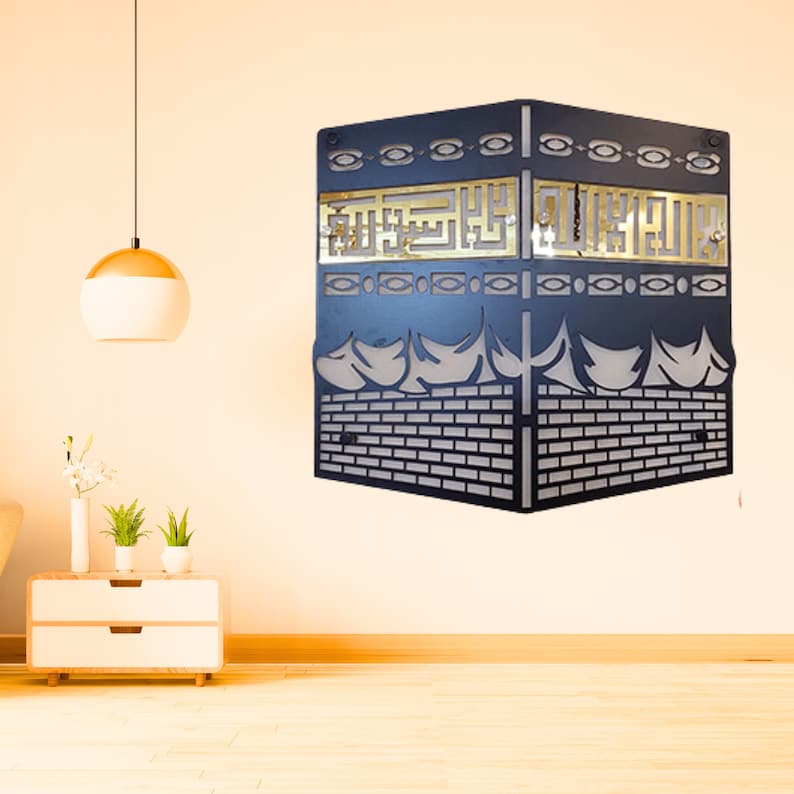 ArcDew Elegant Acrylic & MDF Wood Wall Decoration | Stylish Home & Gift Décor UAE