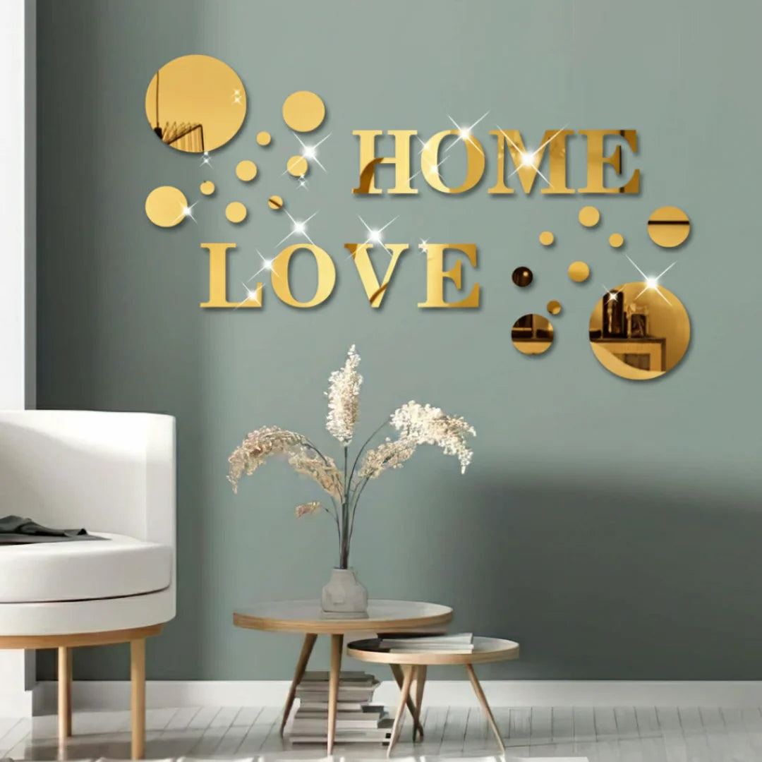 26-Piece Acrylic Gold