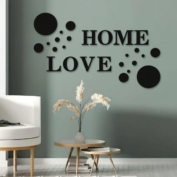 26-Piece Acrylic Black