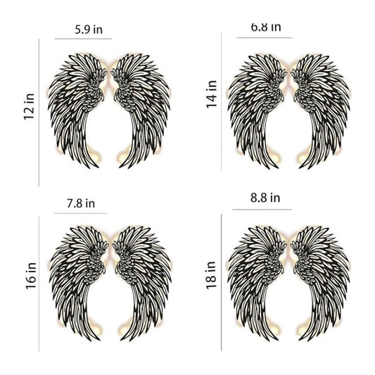 Arcdew 3D Angel Wings Wall Sculptures – Acrylic Wall Art