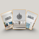 3-Piece Acrylic Islamic Wall Art Set – 3D Arabic Calligraphy Bundle.