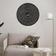 Asma Ul Husna Round Frame Black
