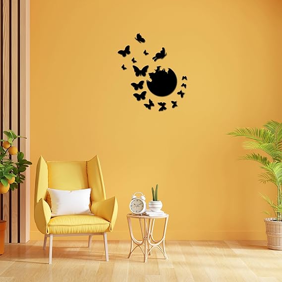 Arcdew Butterfly Decoration Mirror | 3D Acrylic Wall Art in UAE