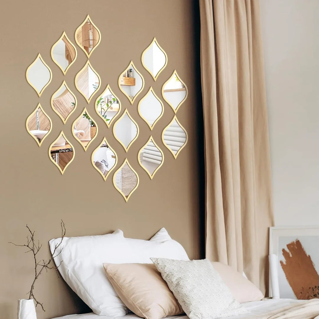 Leaf Shape Acrylic Mirror 4