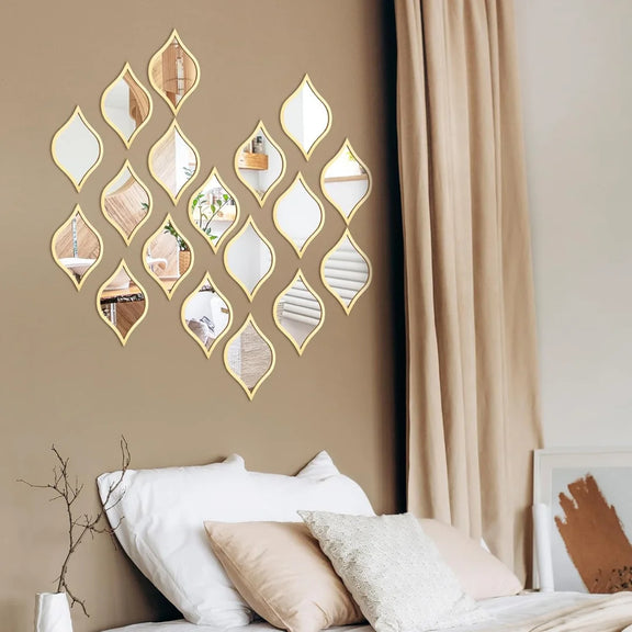 Leaf Shape Acrylic Mirror 4