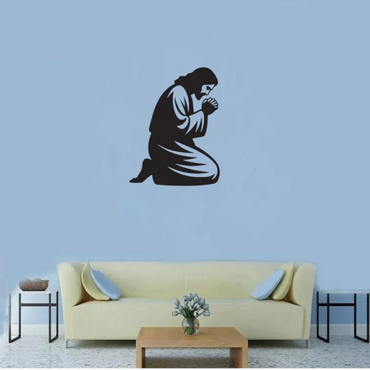 Jesus Christ Praying - Christian Home Décor - Christmas & Baptism - For Church