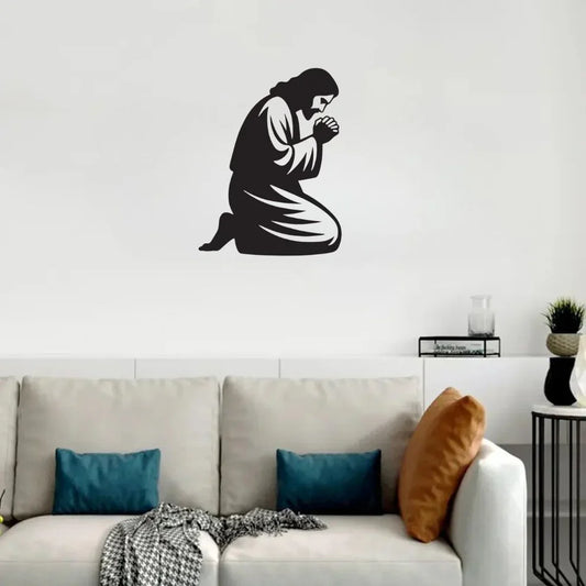 Jesus Christ Praying - Christian Home Décor - Christmas & Baptism - For Church