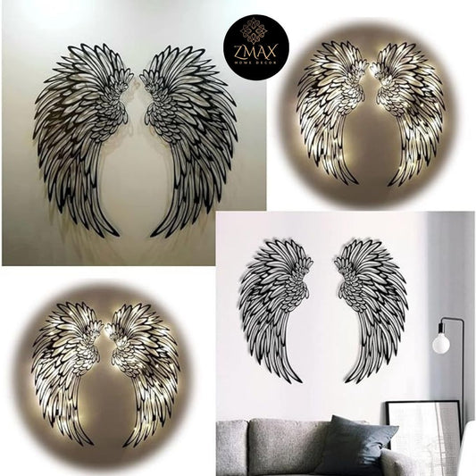 Arcdew 3D Angel Wings Wall Sculptures – Acrylic Wall Art