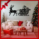 Acrylic Santa Claus Black