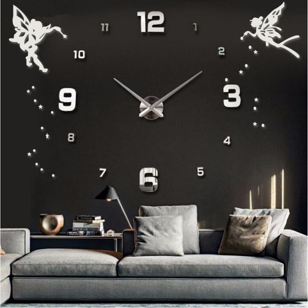 ArcDew FAIRYTALE DIY Acrylic 3D Wall Clock | Elegant & Noiseless Modern Wall Décor UAE
