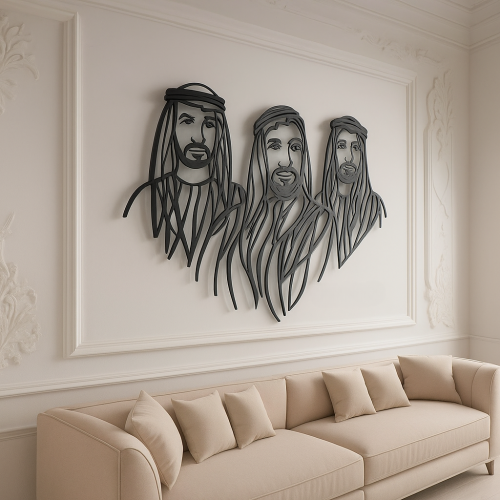 ArcDew Acrylic Wall Art Royal Family Portrait - arcdew.com