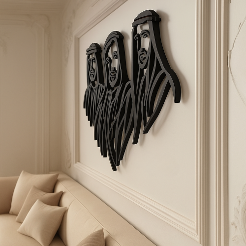 ArcDew Acrylic Wall Art Royal Family Portrait - arcdew.com