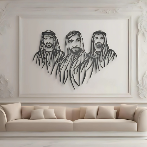 ArcDew Acrylic Wall Art Royal Family Portrait - arcdew.com