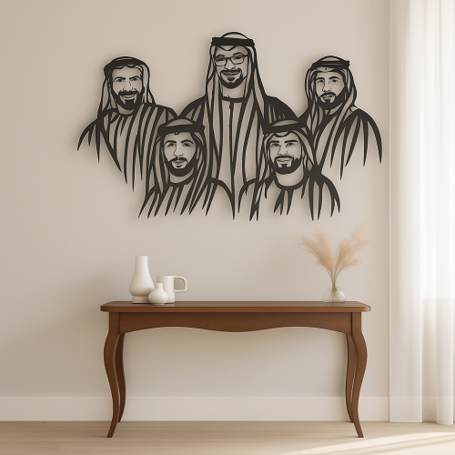 ArcDew Sharjah Royals Acrylic Wall Art Home Decor - arcdew.com