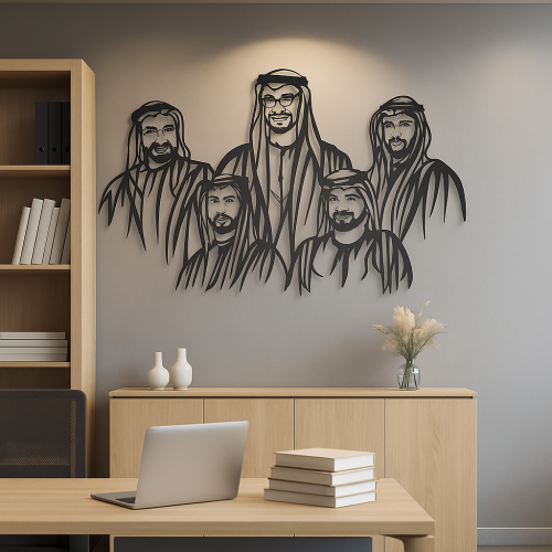 ArcDew Sharjah Royals Acrylic Wall Art Home Decor - arcdew.com
