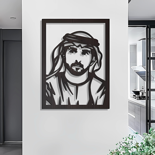 ArcDew Sheikh Hamad Bin Rashid Acrylic Portrait - arcdew.com