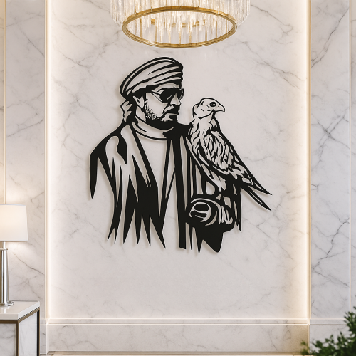 ArcDew Sheikh Hamad Bin Zayed Acrylic Portrait - arcdew.com