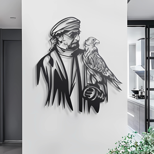 ArcDew Sheikh Hamad Bin Zayed Acrylic Portrait - arcdew.com