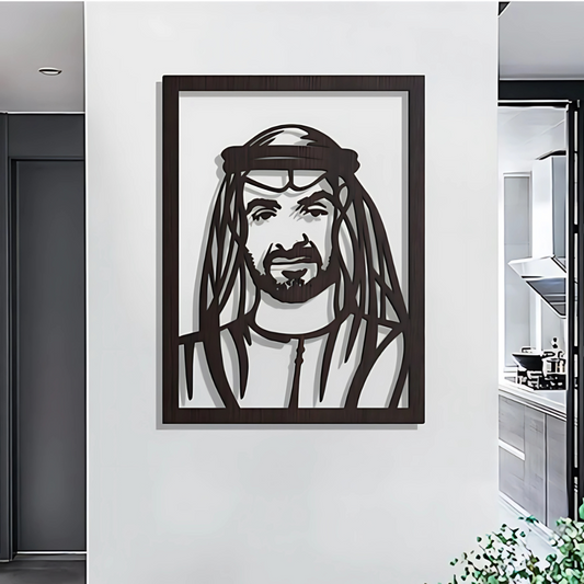 ArcDew Sheikh Muhammad Bin Zayed Acrylic Wall Art - arcdew.com