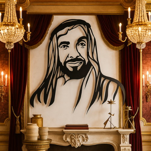 ArcDew Sheikh Zayed bin Sultan Acrylic Portrait - arcdew.com