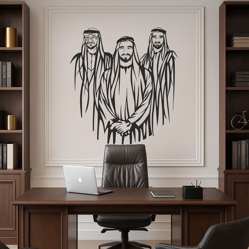 ArcDew UAE Royal Portrait Acrylic Wall Art Décor - arcdew.com