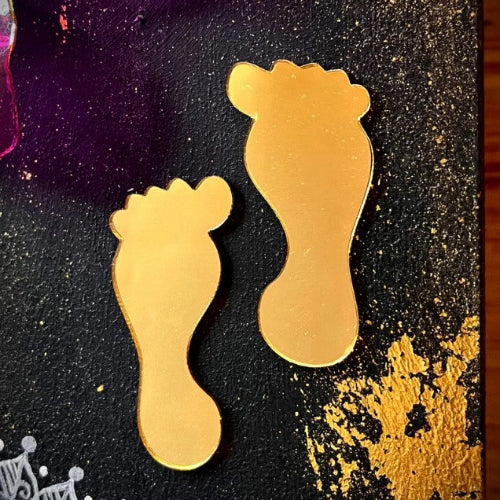 arcdew-diwali-combo-8pcs-golden-acrylic-cutouts-set