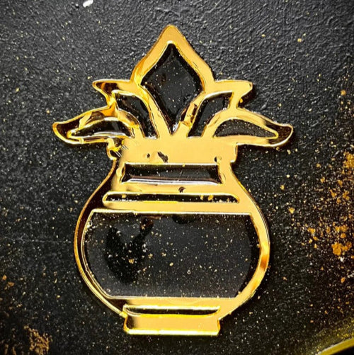 arcdew-diwali-combo-8pcs-golden-acrylic-cutouts-set