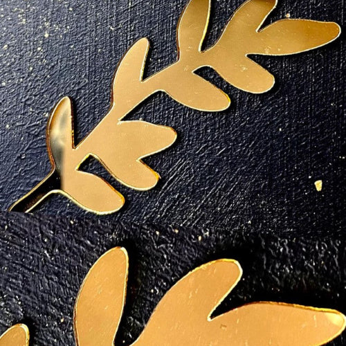 arcdew-diwali-combo-8pcs-golden-acrylic-cutouts-set