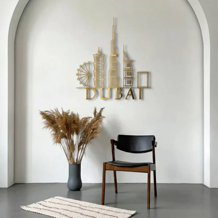 Arcdew - Dubai Skyline Acrylic Wall Art – Modern UAE City Décor | Acrylic - Translation missing: en.products.product.alternate_image