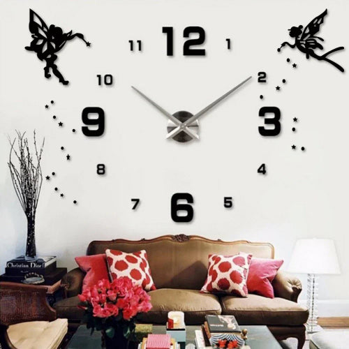 ArcDew FAIRYTALE DIY Acrylic 3D Wall Clock | Elegant & Noiseless Modern Wall Décor UAE