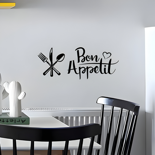 Fork Knife Spoon Acrylic Wall Decal - Beautiful Kitchen Decor for UAE Homes & Restaurants