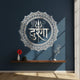 Goddess Durga Calligraphy Silver