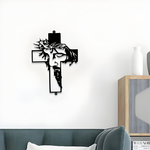 Jesus Cross Acrylic Wall Art | Christian Home Décor UAE