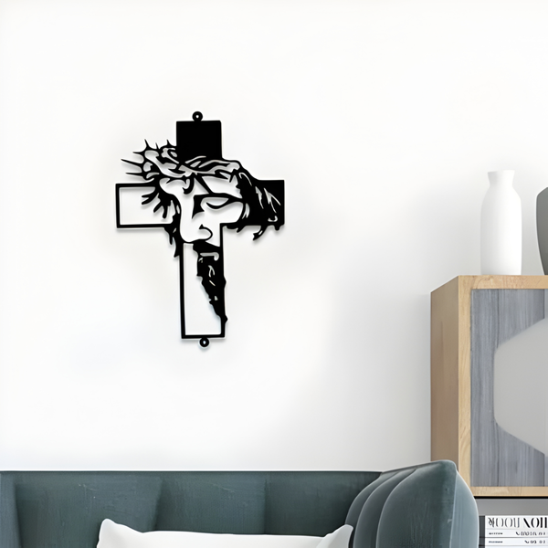 Jesus Cross Acrylic Wall Art | Christian Home Décor UAE