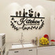 Kitchen is Seasoned with Love Black