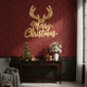 ArcDew_Merry_Christmas_Antlers_Calligraphy_Acrylic_Wall_Art_Modern_Rustic_Holiday_Decor