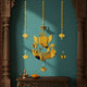 Golden Ganesha Acrylic Wall Hanging