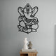 Om Ganesha (Ganpati) Calligraphy Black