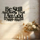 Psalm 46:10 Wall Art Black 1