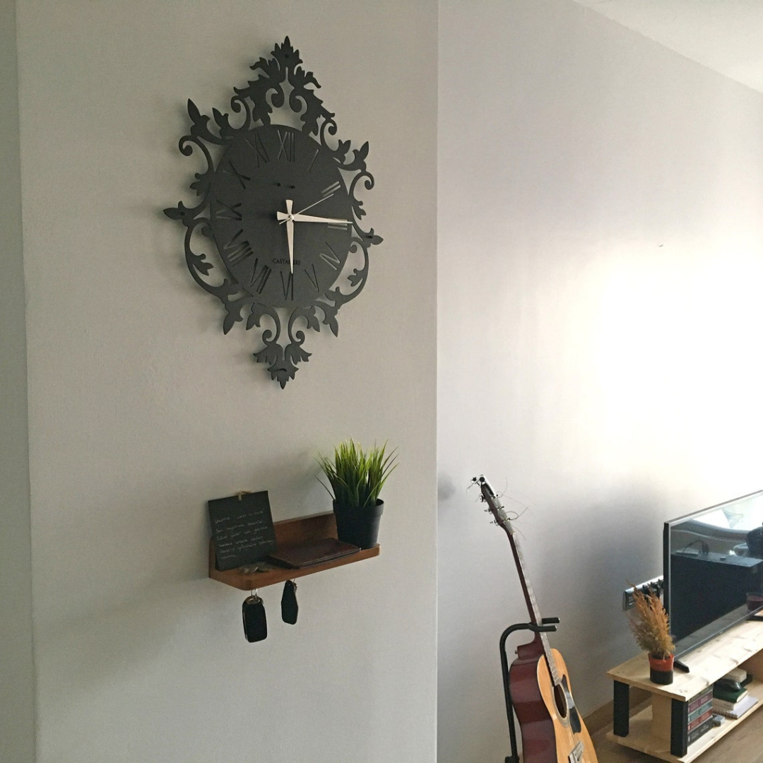 ArcDew Royal Luxury Acrylic Wall Clock | Elegant Decorative 