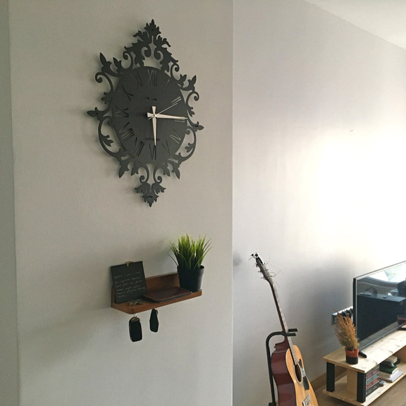 ArcDew Royal Luxury Acrylic Wall Clock | Elegant Decorative 