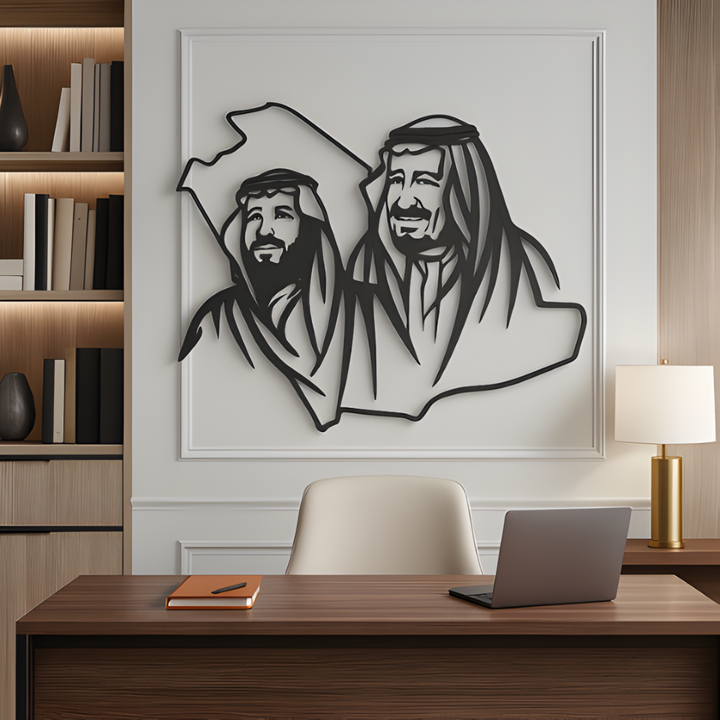 Arcdew - Saudia Royal Family Acrylic Wall Portrait | Acrylic