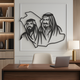 ArcDew Saudia Royal Family Acrylic Wall Portrait