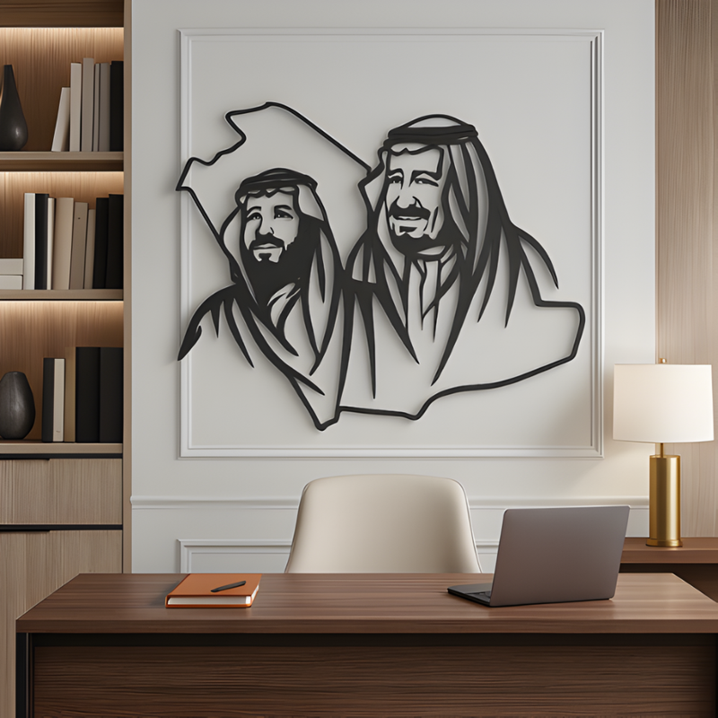 ArcDew Saudia Royal Family Acrylic Wall Portrait