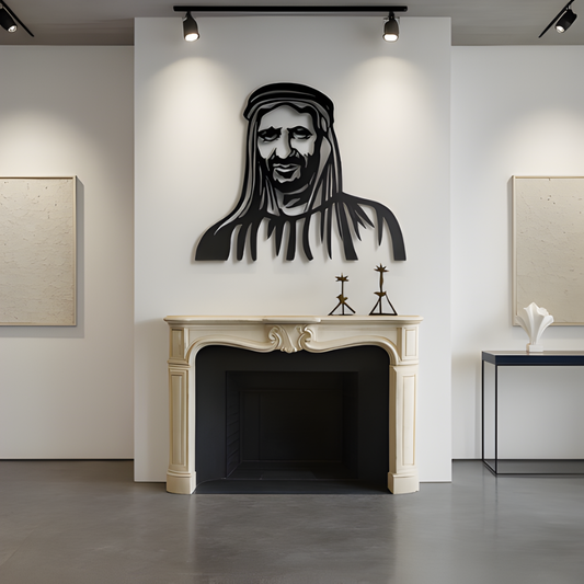 ArcDew Sheikh Rashid bin Saeed Acrylic Portrait