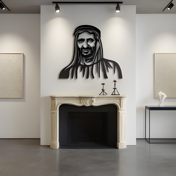 ArcDew Sheikh Rashid bin Saeed Acrylic Portrait