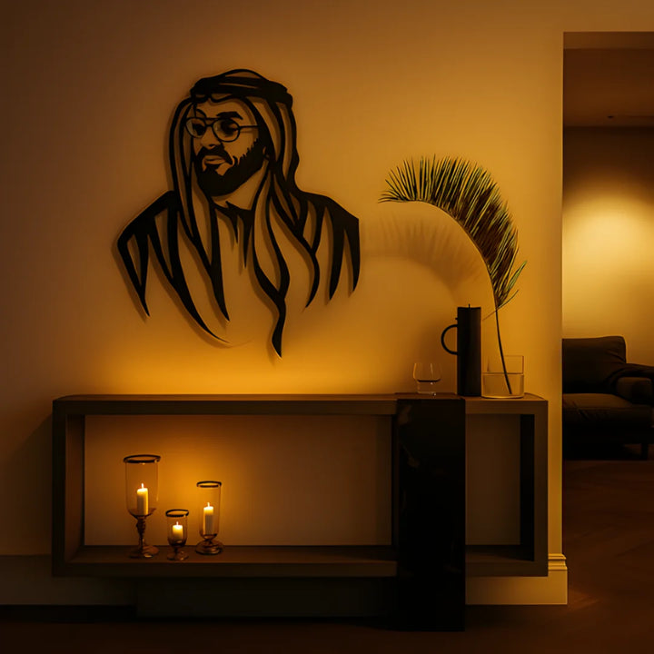 Arcdew - Sheikh Tahnoon bin Zayed Acrylic Portrait | Acrylic - Translation missing: en.products.product.alternate_image