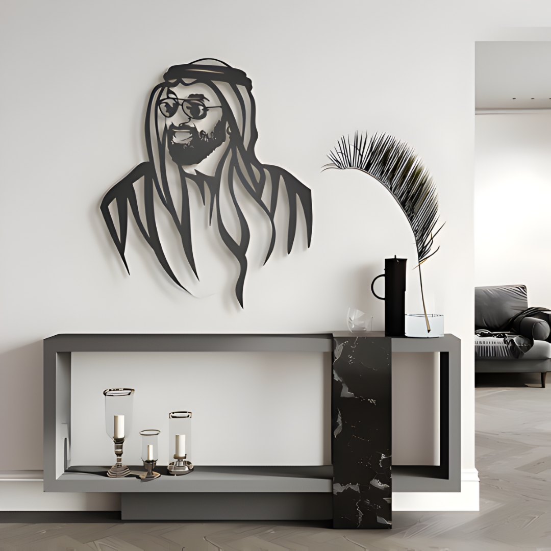 ArcDew Sheikh Tahnoon bin Zayed Acrylic Portrait