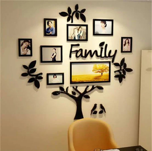 Arcdew 3D Family Tree Acrylic Wall Decor | Modern Home Wall Art – UAE